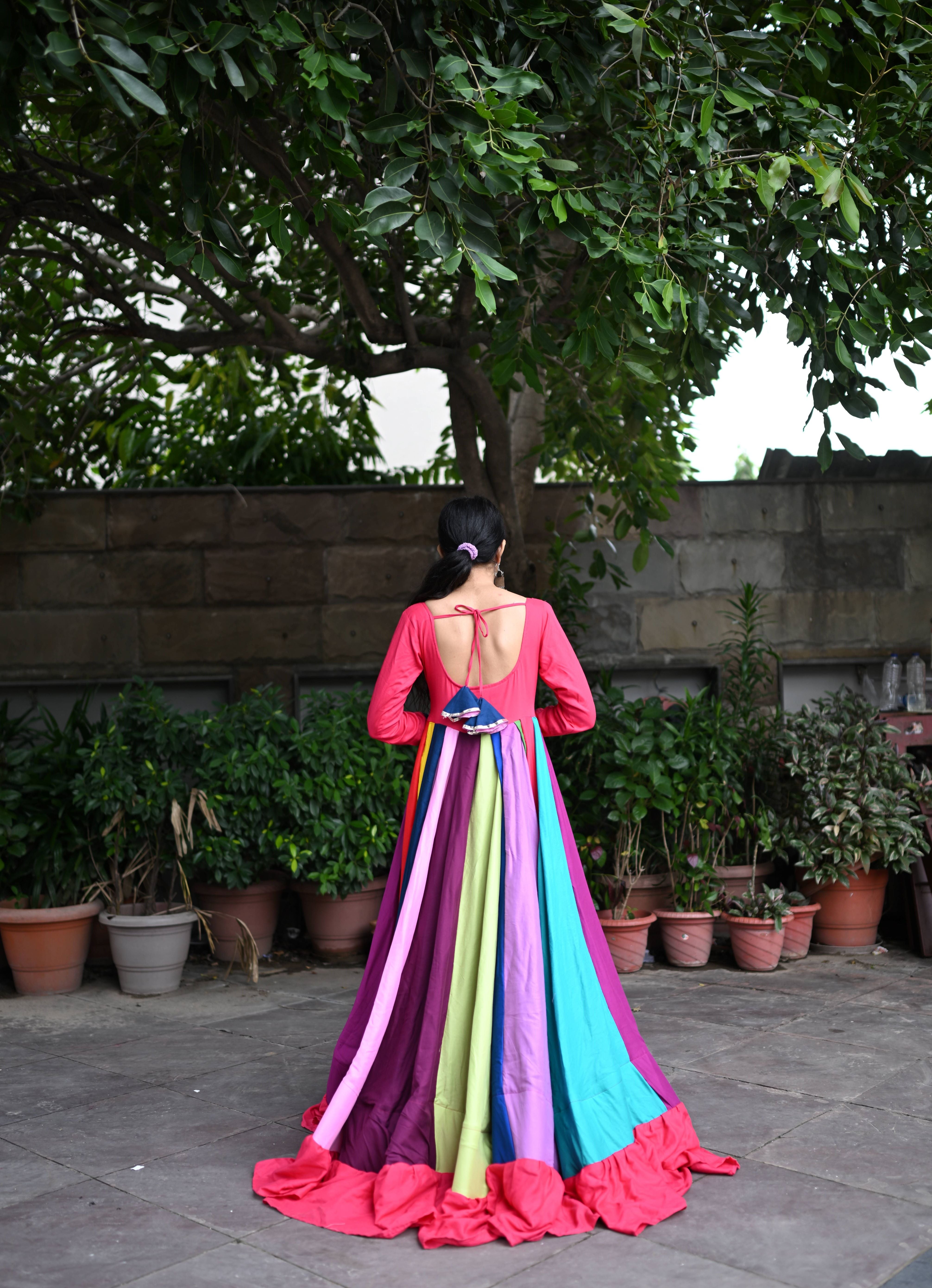 Candy Multi Color Gown